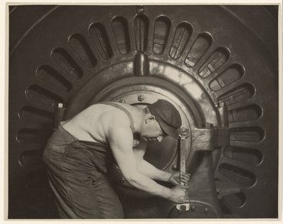 パワーハウス・メカニック 作： Lewis W. Hine