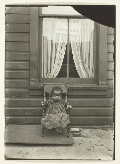 ホームにて, ピッツバーグ 作： Lewis Wickes Hine