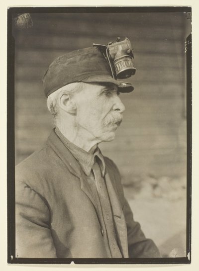イギリス人炭鉱夫 作： Lewis Wickes Hine