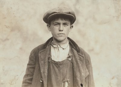 ジェームズ・ドノヴァン - フォールリバー製鉄所のアイルランド人スイーパー 作： Lewis Wickes Hine