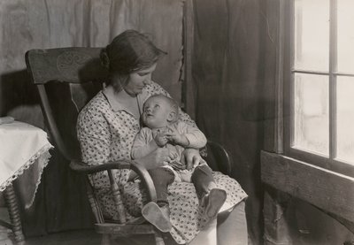 オクラホマ・マドンナ（赤十字干ばつサービス） 作： Lewis Wickes Hine