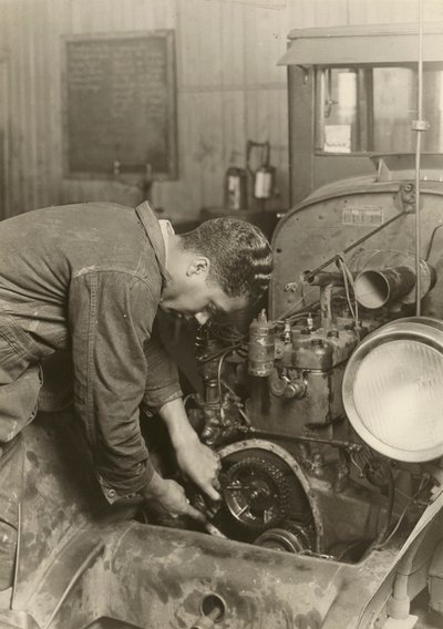 無題」1935年頃 作： Lewis Wickes Hine