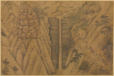 1100 年代から 1200 年代にかけて、竜面の眠れる龍山に住んでいました。 作： Li Gonglin