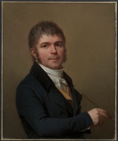 自画像、1790年頃（キャンバスに油彩） 作： Lié Louis Périn Salbreux