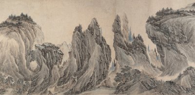 東元、ジュラ N、馬元、X IA GUI の後の風景、日付は、1655 と定義されます。 作： Li Zai