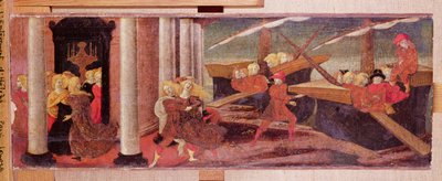 ヘレンの拉致、1470年頃 作： Liberale da Verona