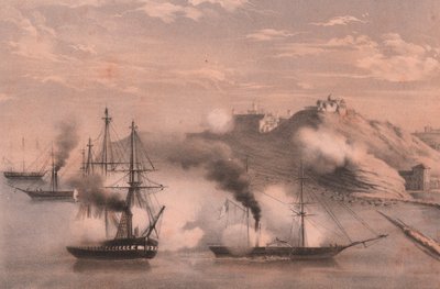 アンコナの3つの砦に対する艦隊の戦闘、アンコナの包囲 作： Unbekannt Unbekannt