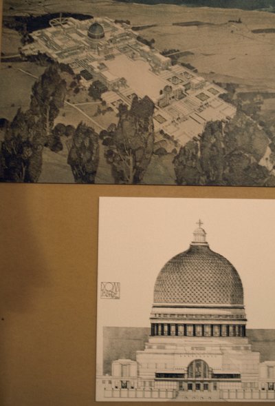 聖地のローマ法王庁の宮殿の設計図 作： Unbekannt Unbekannt