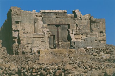 エジプト。シワ（Siwah）オアシスの古代アグルミ。予言者の神殿またはアモンの神殿。第26王朝、紀元前664〜525年 作： Unbekannt Unbekannt