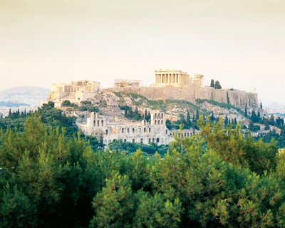 ギリシャ、アッティカ地方、アテネのアクロポリス パルテノン神殿 作： Unbekannt Unbekannt