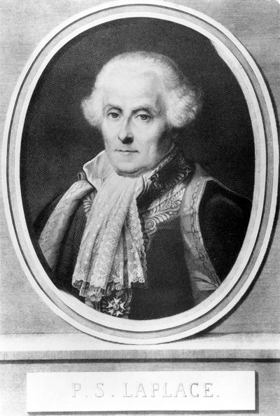 ピエール・シモン、フランスの医師、数学者、天文学者、1800年頃 作： Unbekannt Unbekannt