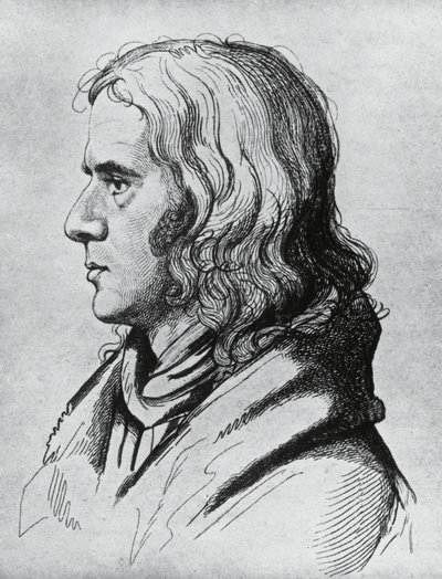 ドイツの詩人・作家・植物学者、アーデルベルト・フォン・シャミッソー（1781-1838）の肖像 作： Unbekannt Unbekannt