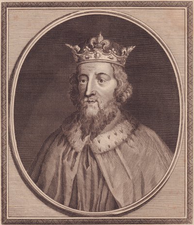 ウェセックス王アルフレッド・グレート（849-889）の肖像（イギリス）、ジョン・ゴールダー（1729-1795）による銅版画 作： Unbekannt Unbekannt
