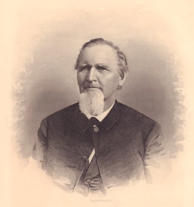 アメリカのメソジスト聖職者ジョン・L・スミスの肖像、FE・ジョーンズによる彫刻、1870年頃 作： Unbekannt Unbekannt