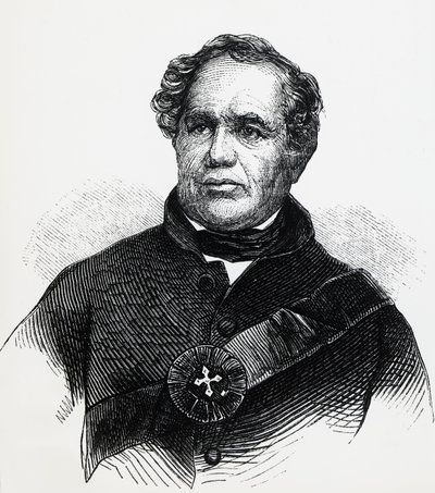 エレアザール・ウィリアムス（1788-1858）の肖像（英国国教会の牧師、フランスの失われた王太子と詐称した）、エングレーヴィング 作： Unbekannt Unbekannt