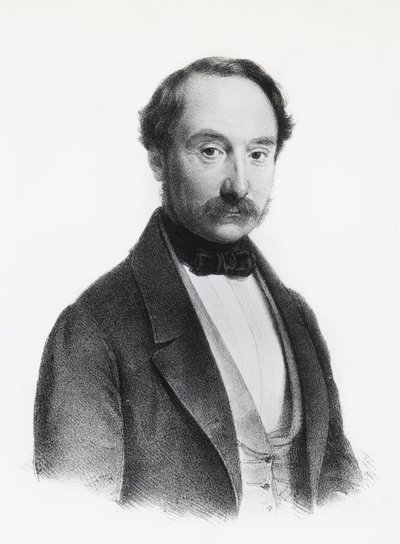 フランチェスコ・リッツォーリ（1809-1880）の肖像（イタリアの政治家、医師、外科医、エングレービング 作： Unbekannt Unbekannt