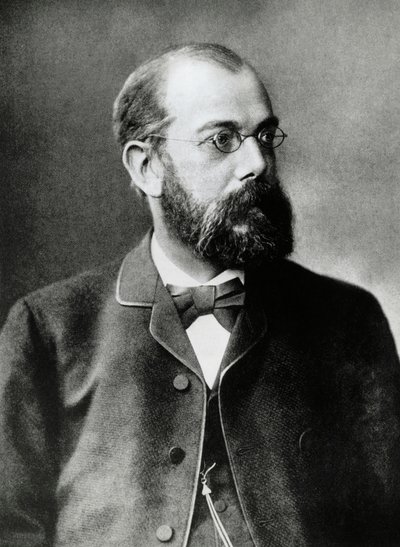 ハインリッヒ・ヘルマン・ロバート・コッホ（1843-1910）の肖像 1905年にノーベル医学賞を受賞したドイツの内科医・細菌学者、写真 作： Unbekannt Unbekannt