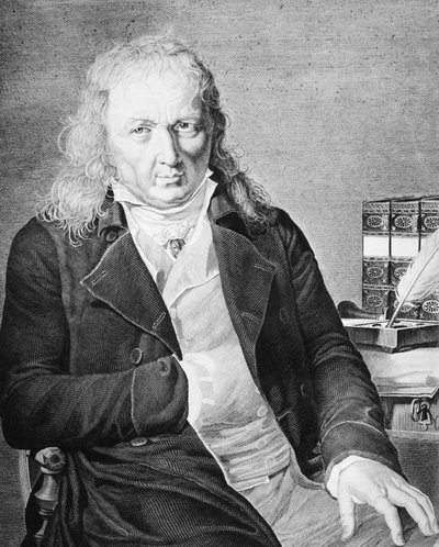 ジャック・ベルナルダン・アンリ・ド・サンピエール（1737-1814）の肖像（フランスの作家、植物学者）、エングレーヴィング 作： Unbekannt Unbekannt