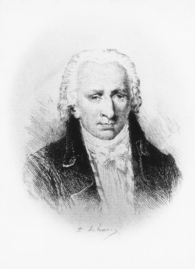 ブフラー侯爵スタニスラス・ジャン（1738-1815）の肖像 アドルフ・ララゼ（1838-1905）の素描によるエッチング 作： Unbekannt Unbekannt