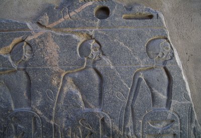 囚人を描いたレリーフ、テーベのルクソール神殿（ユネスコ世界遺産 作： Unbekannt Unbekannt