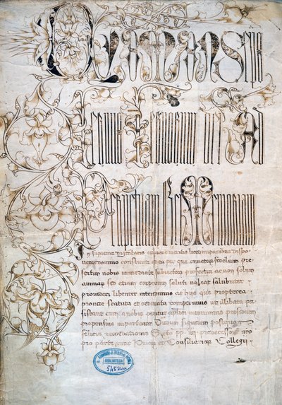 ローマの医師団の規約 作： Unbekannt Unbekannt