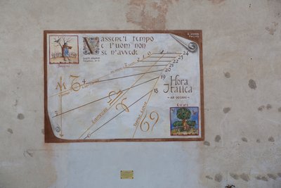 Sundiel, meridien, Aiello del Friuli, Friuli, Italy 作： Unbekannt Unbekannt