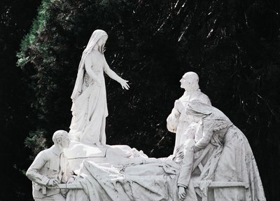 病人を癒す聖母、彫刻群 Salus Infirmorum (病人の健康) 作： Unbekannt Unbekannt