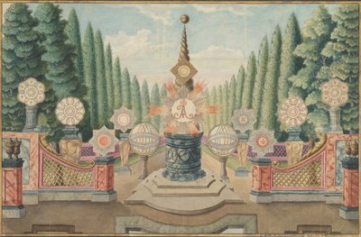 皇帝アレクサンドル1世の戴冠式（1801年9月、モスクワ） 1801年 作： Lieutenant Captain Cheleyev