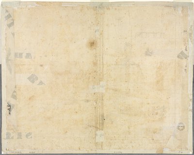 Collegio di Propaganda Fide versoの屋根裏階の窓とピラスターのスケッチ、16 作： Lievin Cruyl