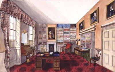 カートライト氏のAynhoeの書斎 作： Lili Cartwright