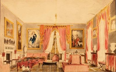 The Sitting Room, Aynhoe 作： Lili Cartwright