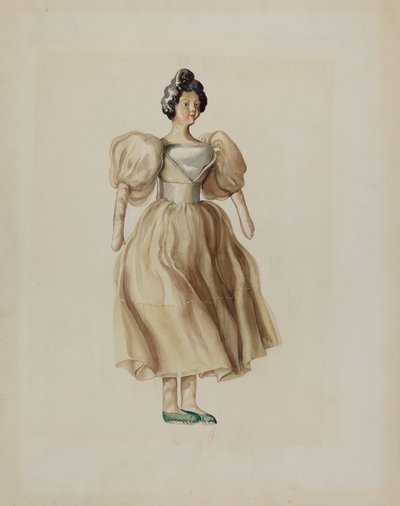Doll, c. 1936. 作： Lillian Causey