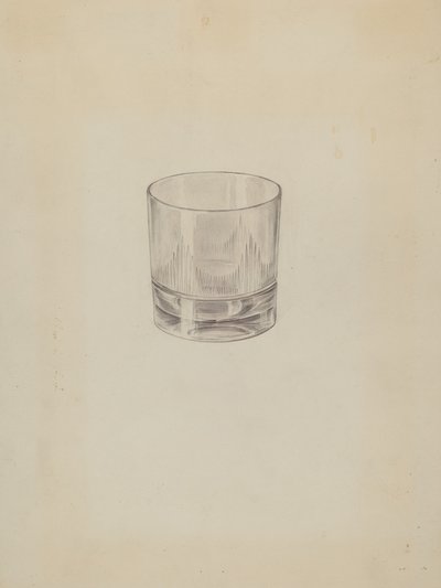 ガラス、1937年頃 作： Lillian Causey
