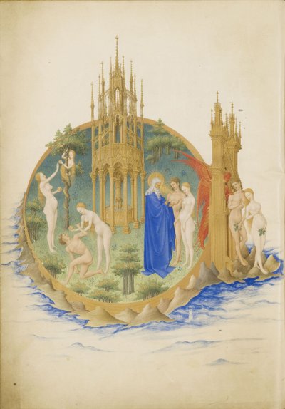 エデンの園ベリー公爵の非常に豊かな時間 作： Limbourg Brothers