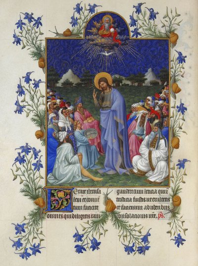 ベリー公爵の豊かな日々 - 多人数の食事について 作： Limbourg Brothers