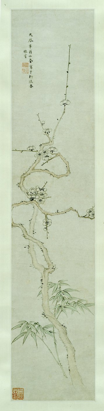 サクラと竹 作： Lin Xue