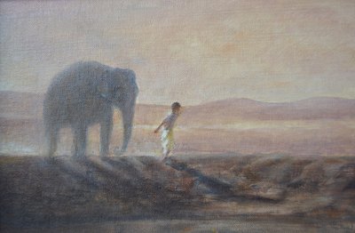 少年とゾウ 作： Lincoln Seligman