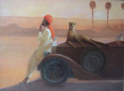Cheetah on the Bonnet 作： Lincoln Seligman