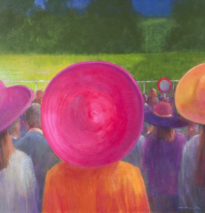 仕上げポスト、帽子、2014年 作： Lincoln Seligman