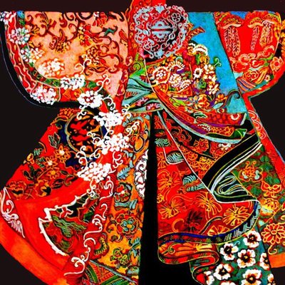 2014年、着物 作： リンダ・アーサー