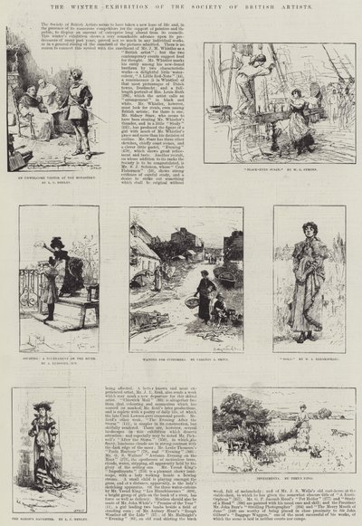 イギリス芸術家協会の冬展 作： Lionel Charles Henley