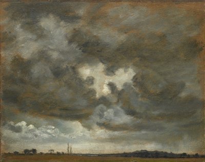 雲の研究、1850年頃 作： Lionel Constable