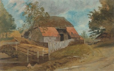 古い納屋 作： Lionel Constable