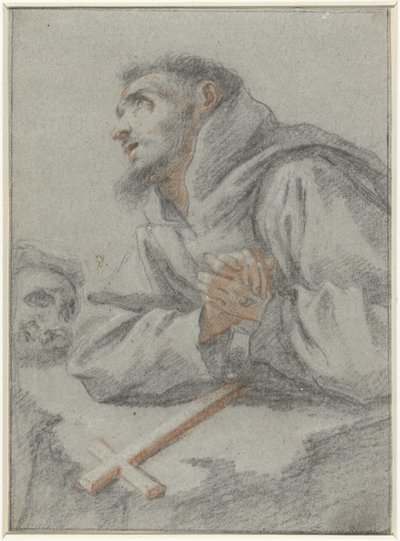 アッシジの聖フランチェスコ 作： Lionello Spada (attributed to)