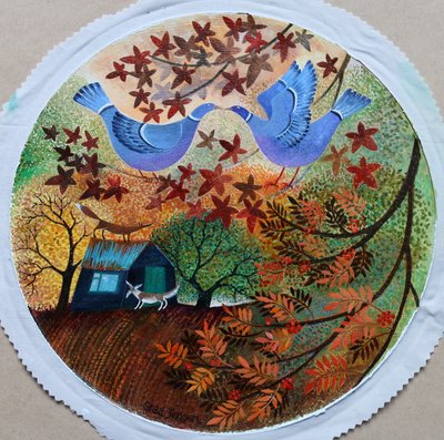 オータムガーデン、2019年 作： Lisa Graa Jensen