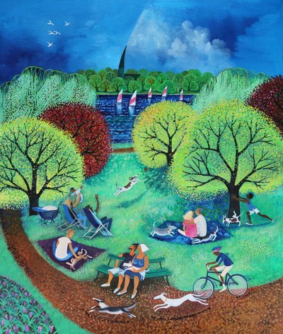 ボーリング湖、2017年 作： Lisa Graa Jensen