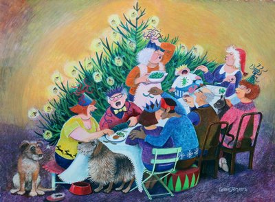 The Last Sprout、1998年、（紙にミクストメディア） 作： Lisa Graa Jensen