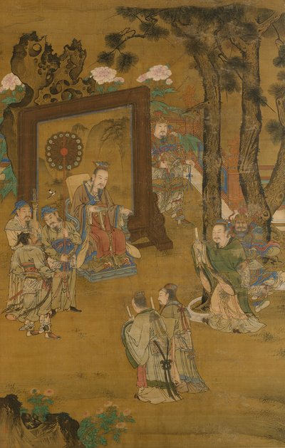 15 世紀後半から 16 世紀初頭にかけての皇帝への抗議。 作： Liu Jun