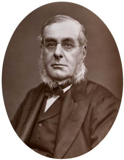 リチャードコリンソン提督、KCB、FRGS、トリニティハウスの副マスター、1877年。 作： Lock and Whitfield