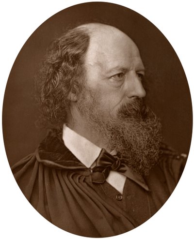 アルフレッドテニーソン、DCL、FRS、英国詩人賞受賞者、1883年。 作： Lock and Whitfield